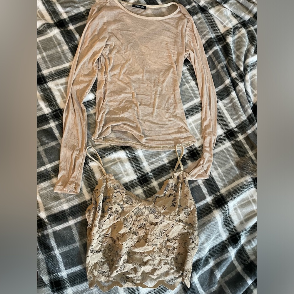 Nude two piece